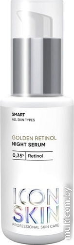 Icon Skin Сыворотка Golden Retinol 0.35% Night Serum 30 мл