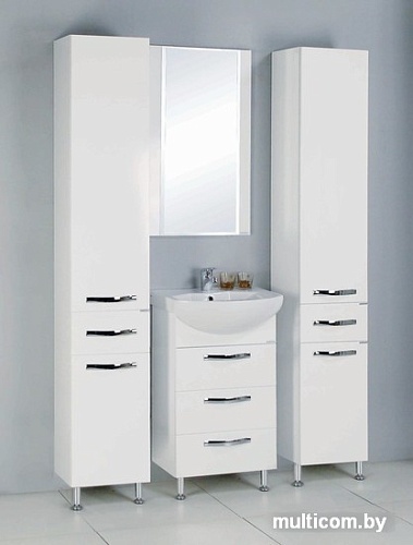 Акватон Ария Н Шкаф-пенал белый (1.A124.3.03A.A01.0)