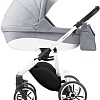 Универсальная коляска BEBETTO Holland (2 в 1, W51, белая рама)