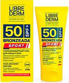 Гель солнцезащитный Librederm Bronzeada Sport Для лица и тела SPF50 (50 мл)