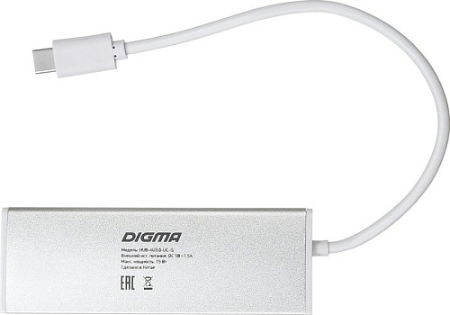 USB-хаб Digma HUB-4U3.0-UC