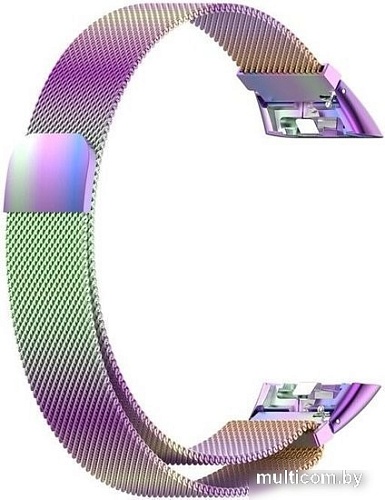 Браслет Rumi Milanese loop металлический для Huawei Band 6 / Honor Band 6 (хамелеон)