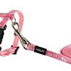 Шлея с поводком Rogz Sparklecat RCLJ252K (Pink)