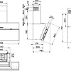 Кухонная вытяжка Faber Onyx-V BK Glass/X A90 330.0543.437