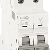 Выключатель автоматический GEYA GYM9 2P 1А D 6кА GYM92P1D