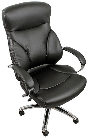 Кресло College H-9582L-1K (черный)