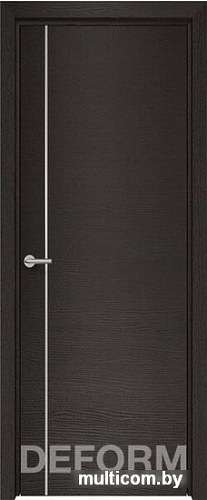 Межкомнатная дверь Юркас Deform H14 ДГ 70x200 (дуб французский темный)