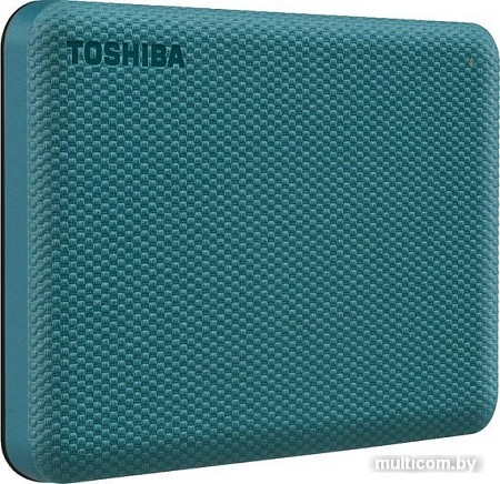 Внешний накопитель Toshiba Canvio Advance 1TB HDTCA10EG3AA (зеленый)