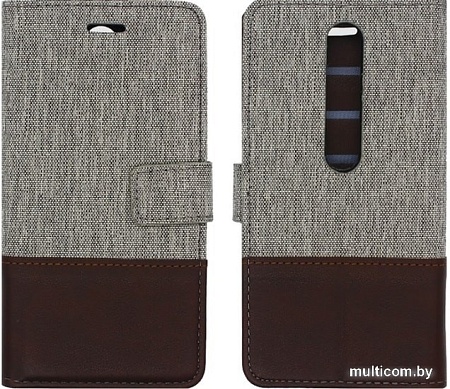 Чехол для телефона Case Muxma для Nokia 6 (2018) (серый)