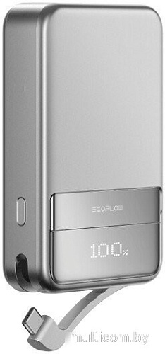 Внешний аккумулятор EcoFlow Rapid Magnetic 10000mAh (серебристый)