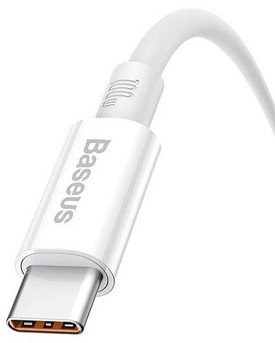 Кабель Baseus Superior Series Fast Charging USB Type-A - USB Type-C (1 м, белый)