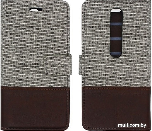 Чехол для телефона Case Muxma для Nokia 6 (2018) (серый)