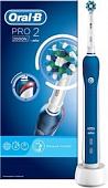 Электрическая зубная щетка Braun Oral-B Pro 2 2000N D501.513.2 (синий)