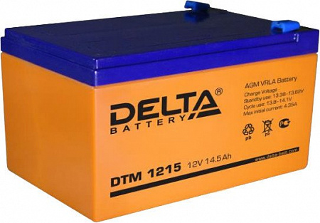 Аккумулятор для ИБП Delta DTM 1215 (12В/14.6 А&middot;ч)