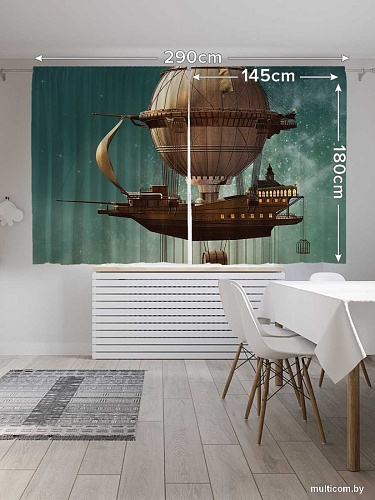 JoyArty Корабль в стиле Стимпанк p_27029 (145x180)