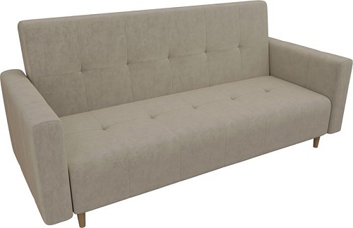 Диван Mebelico Вест 108718 (микровельвет, бежевый)