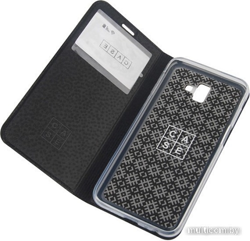 Чехол Case Hide Series для Samsung Galaxy J6+ (черный)