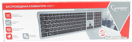 Клавиатура Gembird KBW-1
