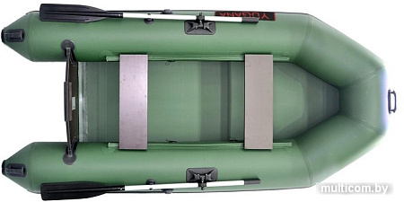 Моторно-гребная лодка Yugana 2400 (оливковый)