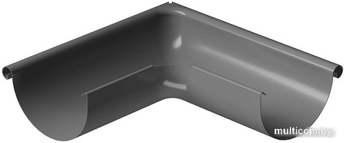 Кровля Docke Stal Premium Угол внешний 90? D125 (графит 7024)