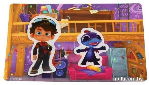 Развивающая игра Умные игры Любимые герои. IQ липучки Сказочный патруль 4680107906564