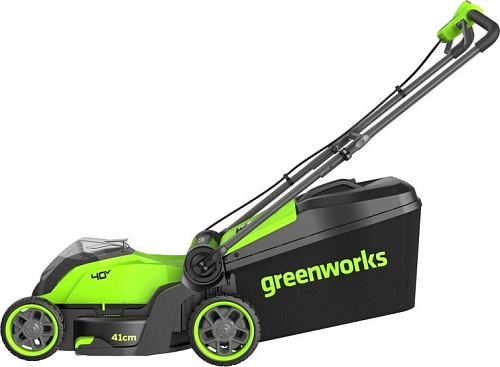 Газонокосилка Greenworks GD40LM411 2521007 (без АКБ)