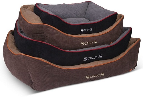 Лежак Scruffs Thermal Box Bed 677229 (черный)