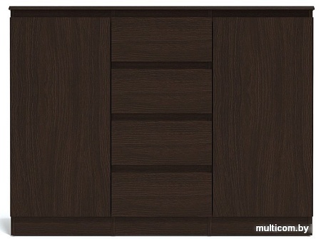 Тумба Евва Турин ТР-2D4S/V (венге)