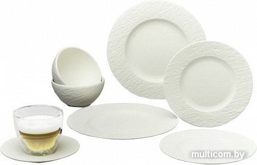 Столовый сервиз Villeroy & Boch Manufacture Rock Blanc 10-4240-8752