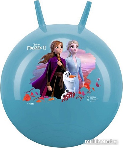 Гимнастический мяч Gold Cup 45BL (синий, с рисунками)