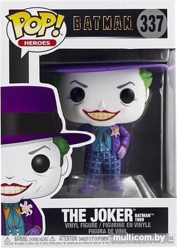 Фигурка Funko Heroes DC Batman 1989 Joker w/Hat w/Chase 47709