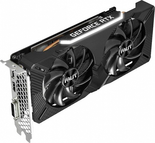 Видеокарта Palit GeForce RTX 2060 Dual 6GB GDDR6 NE62060018J9-1160A