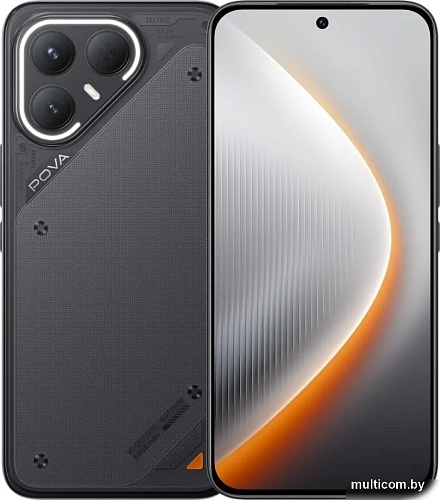 Телефон Tecno Pova 7 Pro 8GB/256GB (графитовый черный)