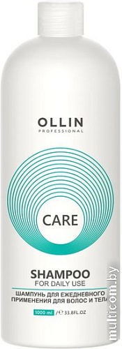 Шампунь Ollin Professional Care для ежедневного применения Для волос и тела 1 л