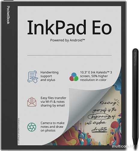 Электронная книга PocketBook InkPad Eo Mist Grey