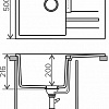 Кухонная мойка Tolero Loft TL-650 (бежевый)