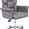 Офисное кресло AksHome Homer Eco (кожзам, темно-серый)