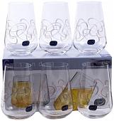 Набор стаканов для воды и напитков Bohemia Crystal Sandra 23013/Q9203/380