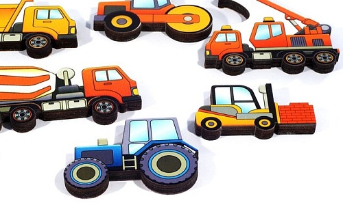 Мозаика/пазл Нескучные игры Стройплощадка 8026