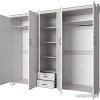 Шкаф распашной Anrex Tiffany 5DG2S Z (вудлайн кремовый)