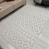 Ковер для жилой комнаты Radjab Carpet Поло Прямоугольник EN 268 12455RK (0.8x1.5, Cream)