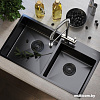 Кухонная мойка Mixline 547241 (черный графит, 3 мм)