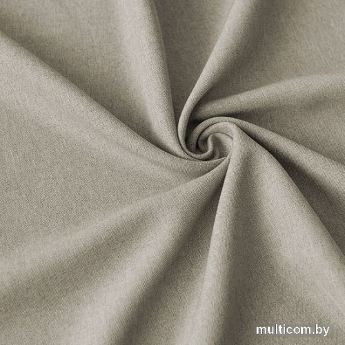 Комплект штор Pasionaria Ибица 280x270 с подхватами (бежевый/коричневый)