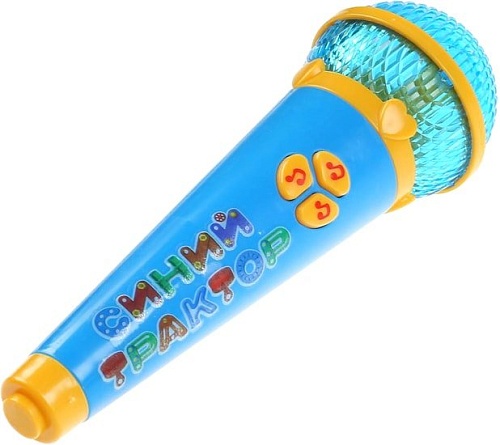 Интерактивная игрушка Умка Микрофон Синий Трактор 1810M201-R1