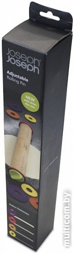 Скалка Joseph Joseph Adjustable Rolling Pin 20085 (разноцветная)