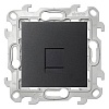 Розетка телефонная Simon 2410480-038 (графит)
