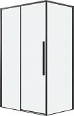 Душевой уголок Grossman Galaxy 100x70x195 120.K33.01.1070.21.00 (черный матовый/прозрачное стекло)