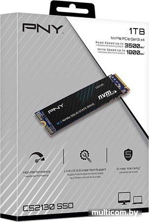 SSD PNY CS2130 1TB M280CS2130-1TB-RB