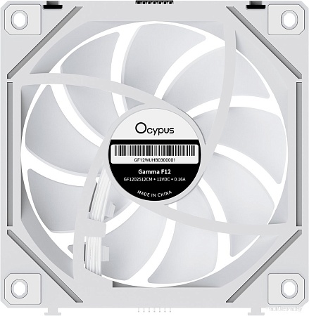 Комплект вентиляторов для корпуса Ocypus Gamma F12 Uni WH ARGB 3IN1