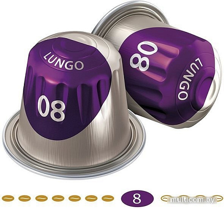 Кофе в капсулах Jacobs Lungo 8 Intenso 10 шт